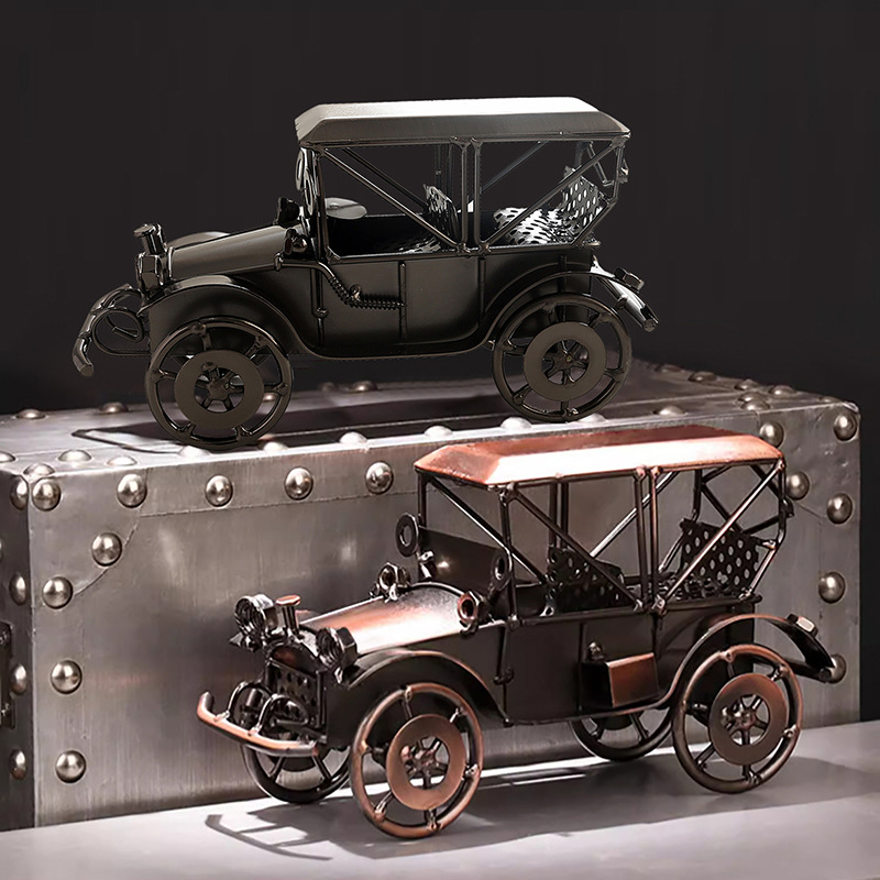 Vintage Toys Collection - Modelo de Carro Antigo em Liga