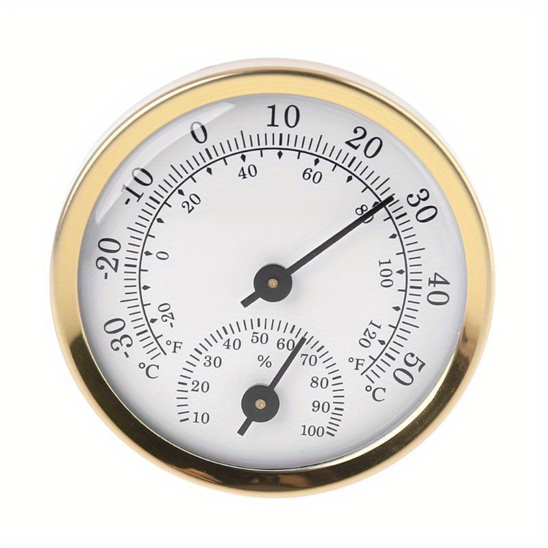 Analog Meter Gauge - 2 em 1 termômetro higrômetro montado
