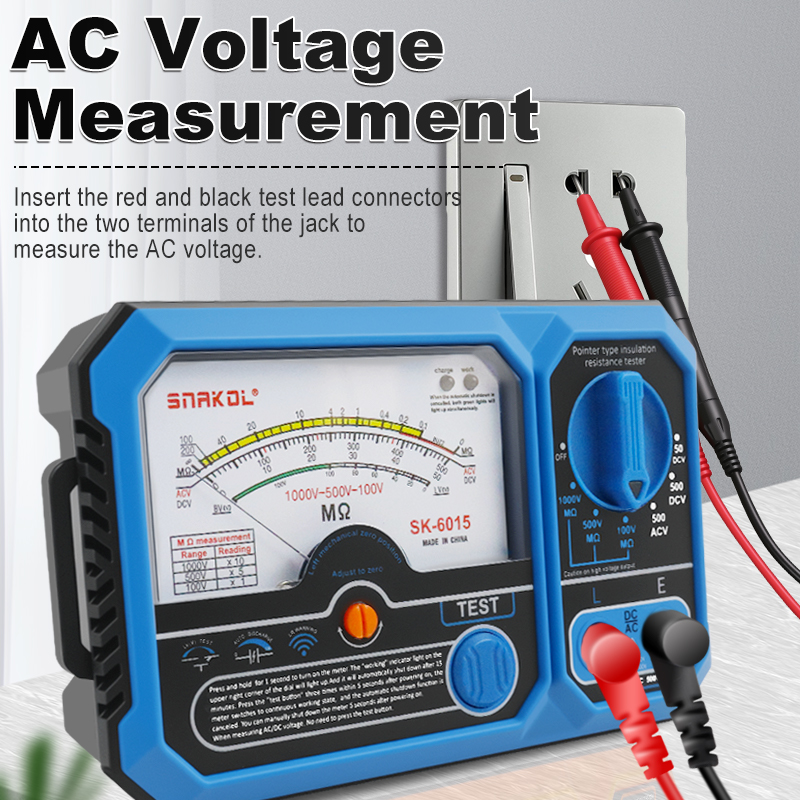 SNAKOL Multímetro Analógico Me - Analog Meter Gauge avaliação e preço