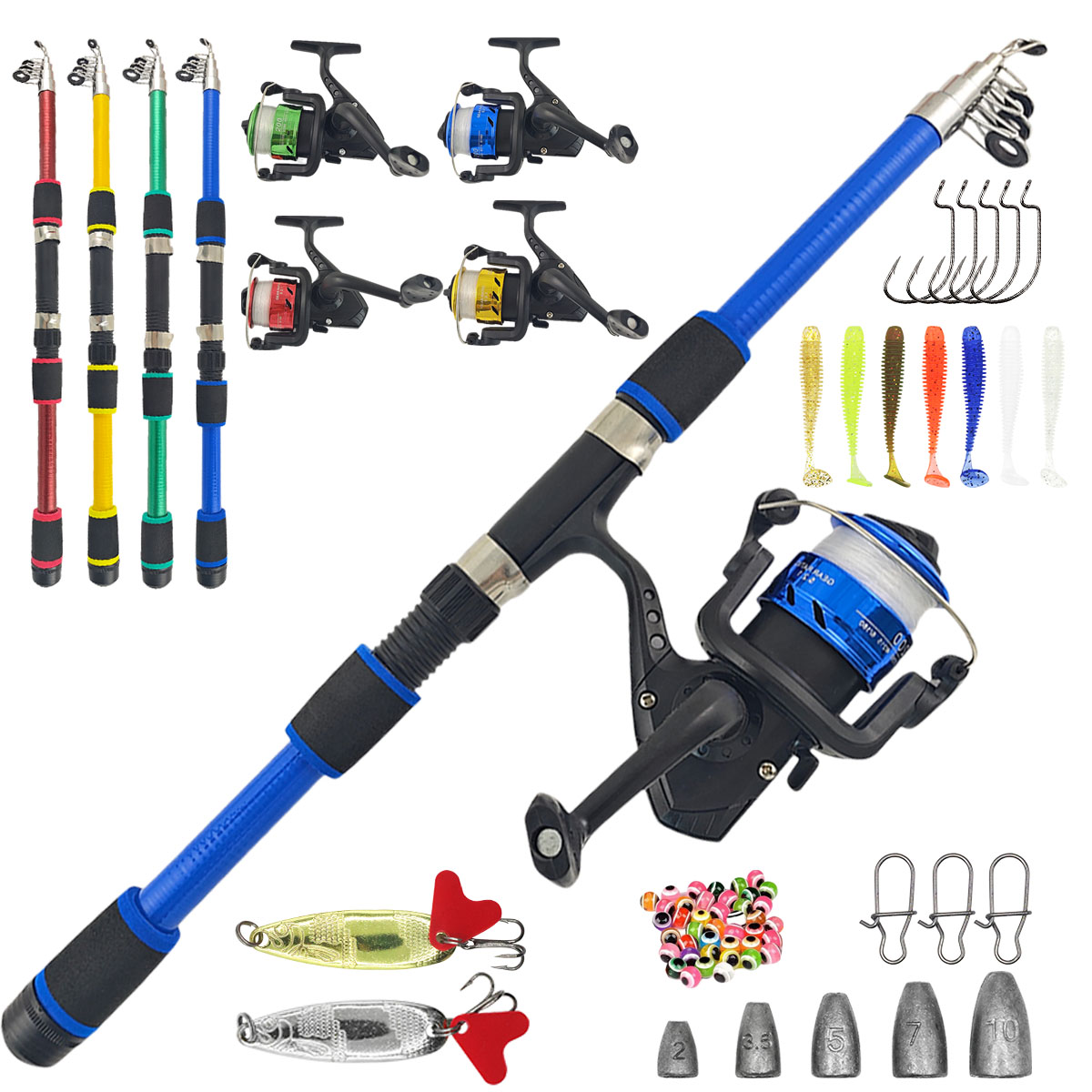 Kit Completo de Pesca com Vara - Developing Tank Reel avaliação e preço