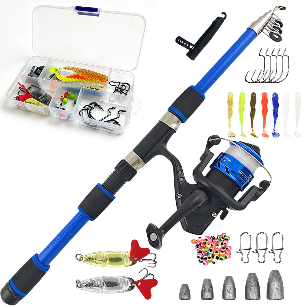 Kit Completo de Pesca com Vara - Developing Tank Reel avaliação e preço