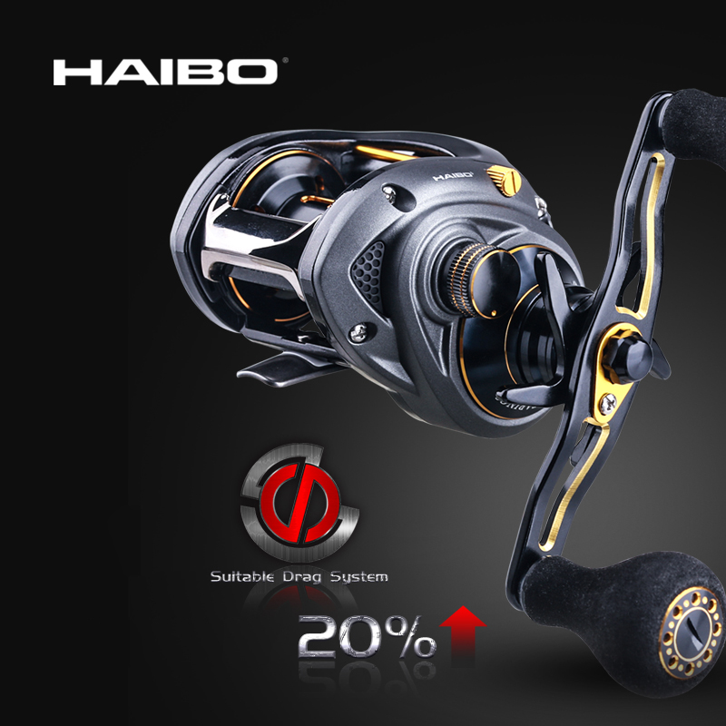 Haibo 2020 sobrecarga baitcast - Developing Tank Reel avaliação e preço