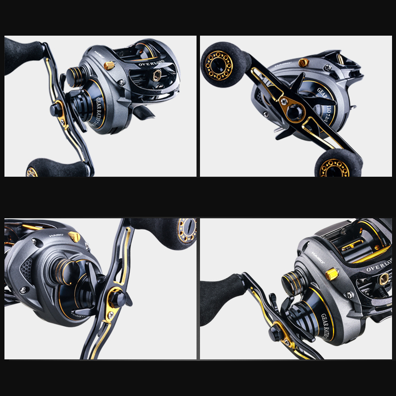 Haibo 2020 sobrecarga baitcast - Developing Tank Reel avaliação e preço