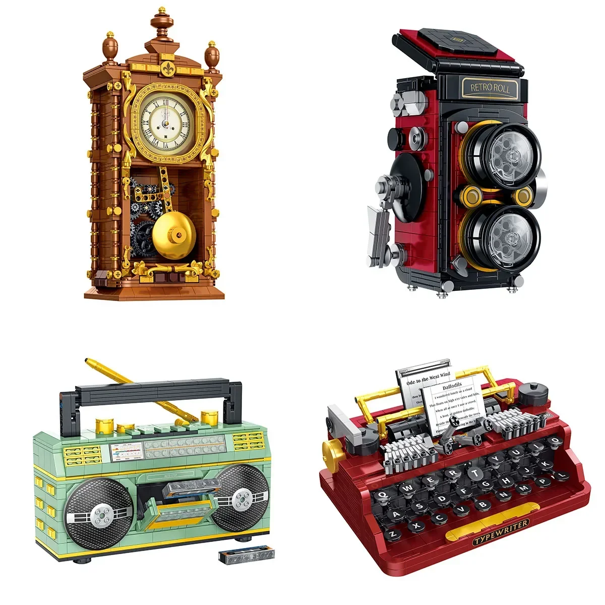 719 Peças Modelo de Blocos de  - Collectible Vintage Cameras avaliação e preço